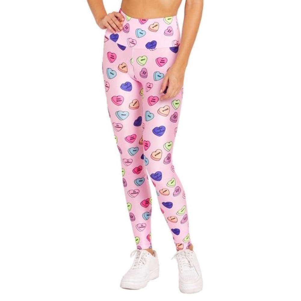 Goldsheep Valentine’s Collection. Candy Hearts HW Legging. Sizes: S, M, L. NWT!